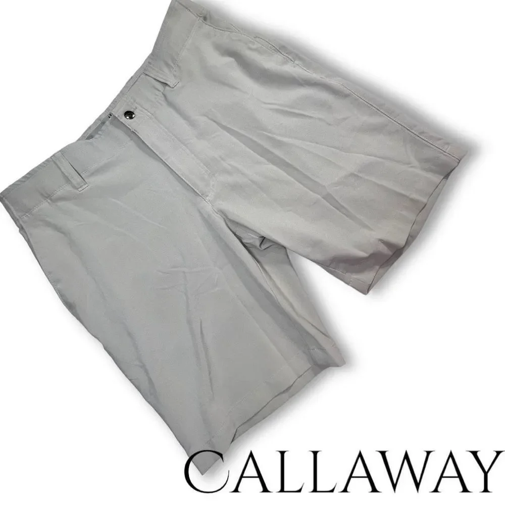 Callaway Beige Men’s Shorts 34x10 Golf